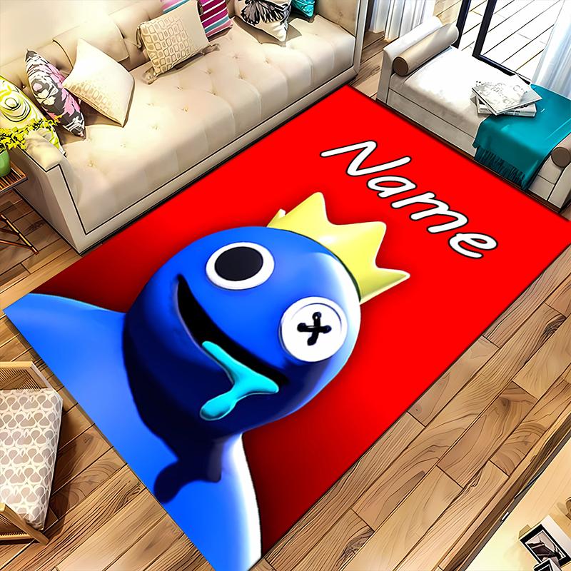 Custom personalization Rainbow Friends Area Rug - Perfect For Kitchen, Bathroom,Laundry Room Decor Large Size Available,Gift All Seasons