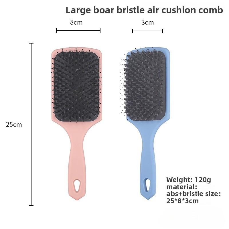 New Pig Mane Hair Balance Oil Smooth Hair Airbag Comb Fluffy Hair Cushion Oval Large Scalp Massage Comb