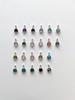 Melliv Silver Melting Volume Wave Natural Stone Gemstone Necklace_Mvn22