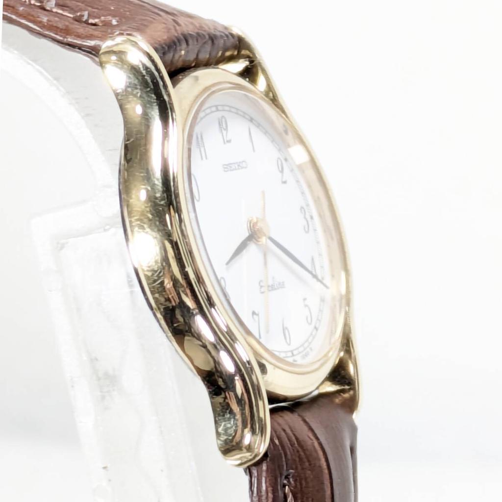 SEIKO Exceline Battery and Strap Working Ladies' Watch, Replaced, Condition, Y-77