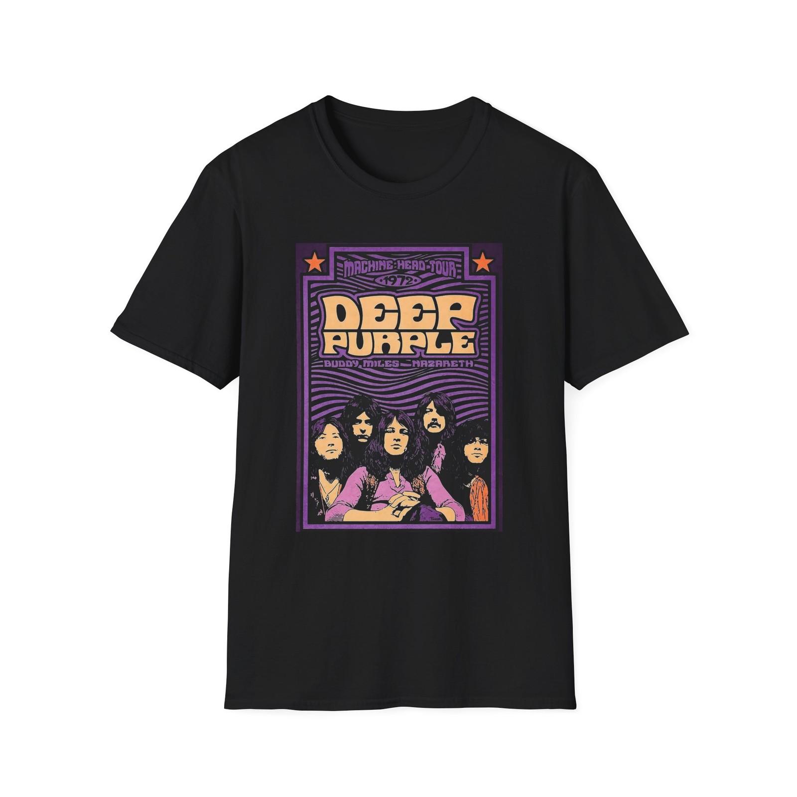 Deep Purple, Graphic T-Shirt | Rock Band Tee XXXXL