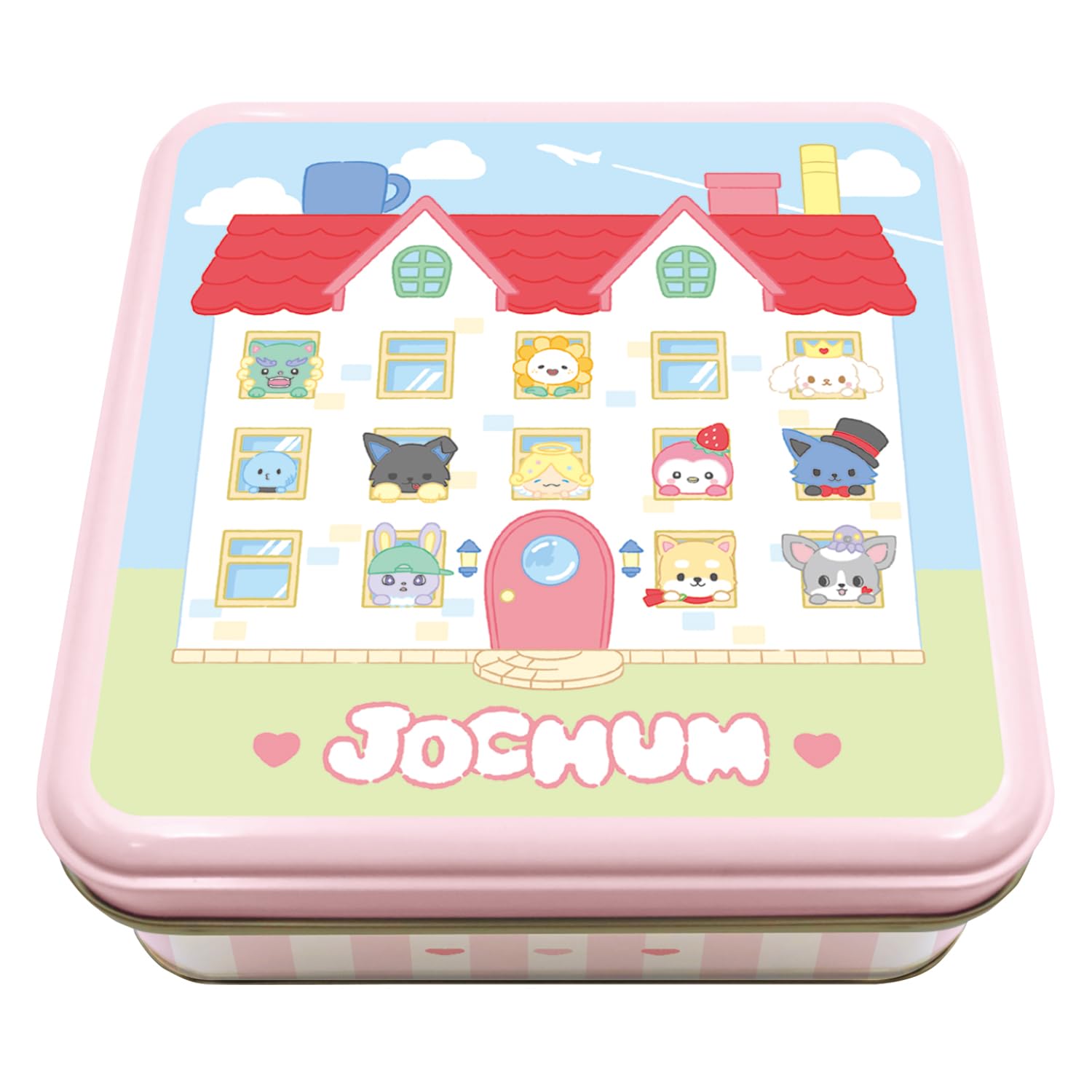 Домик-сердце Жестяная коробка Шоколадные конфеты Игрушка от JOCHUM s (1 кусок)