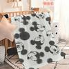 Fofo Desenho Animado M-Mickey M-Mouse DSN Cobertor Cobertor para Sofá Viagem Casa Piquenique Cobertor de Flanela presente de aniversário Confortável