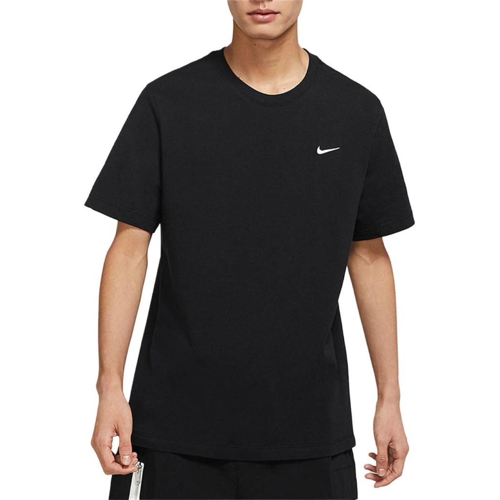 Nike Sportswear Outdoor Breathable Fashion Embroidered Logo Simple Round Neck Casual Straight Short Sleeve T-Shirt BV0508-010(TEAM702-BV30)