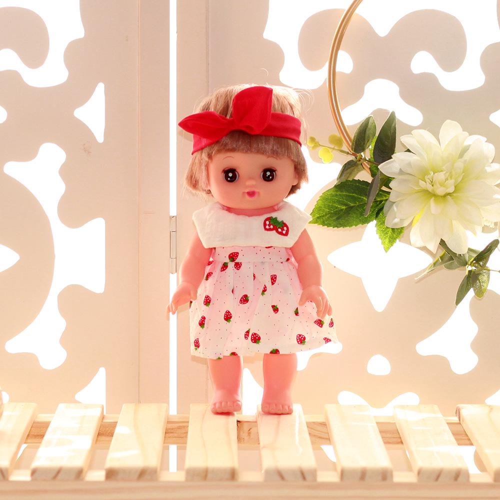 

26 см шарнирная кукла, совместимая с одеждой и аксессуарами Xiaolemei для практики переодевания девочек в игровой домик Fits 25cm Dolls (without Plush)