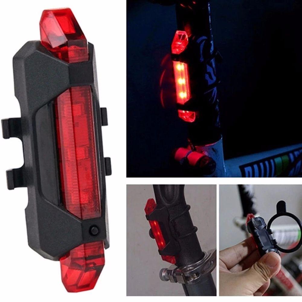 Rear Light Bicycle Lamp USB Charge Bike Lights Bike Rear Taillight Bicycle Lights Taillight Lights