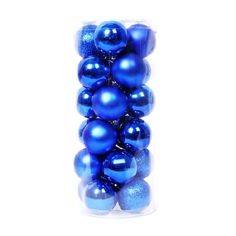 Christmas Ball Ornament 24pcs/box Baubles Holiday Wedding Home Decor