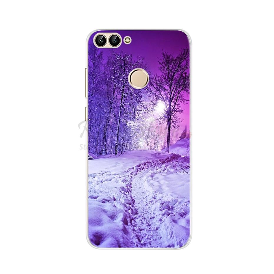 For Huawei P Smart 2018 Case TPU Soft Silicone Back Cover Phone Case For Huawei P Smart 2019 Cover Fundas FIG-LX1 PSmart Case