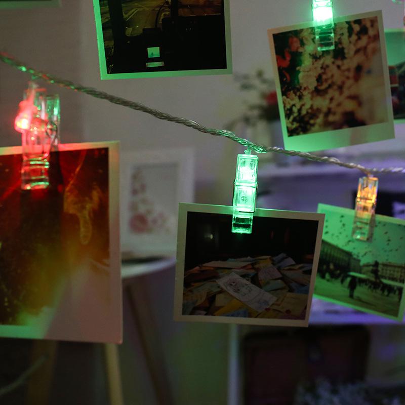 LED USB Clip String Lights for Romantic Bedroom Decor