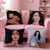 Popular fashion Elegant Chinese actress LLi Qin Cushion Cover Pillow Case Soft Friendly Fabric  Concealed Zipper