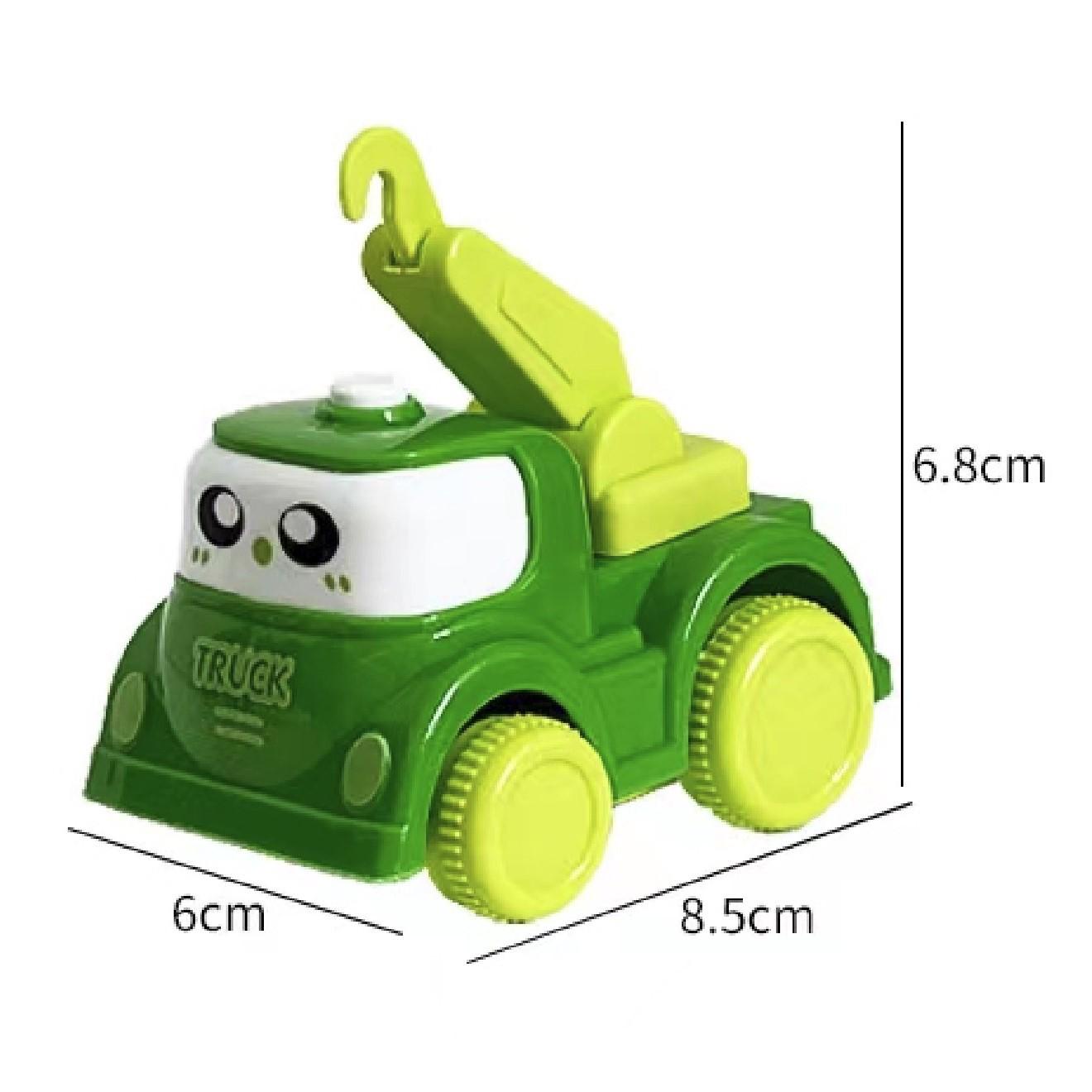 Children s Cute Macaron Color Excavator Toy Car