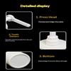 Food Grade Plastic Multipurpose Syrup Dispenser Detachable Design Accurate Pump For Cafe Milk Tea Shop Home Bar