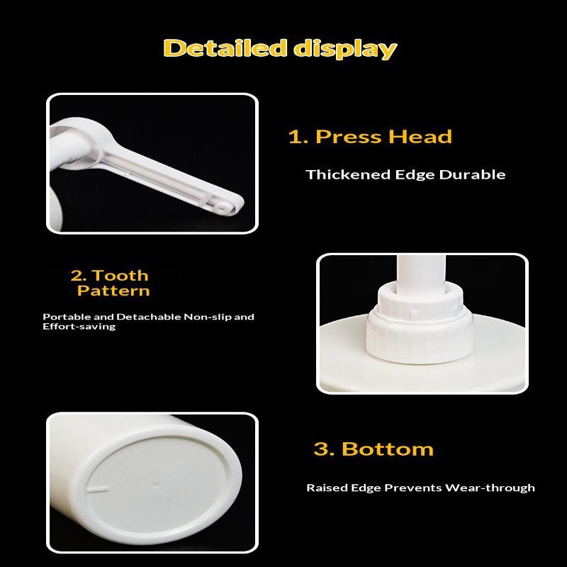 Food Grade Plastic Multipurpose Syrup Dispenser Detachable Design Accurate Pump For Cafe Milk Tea Shop Home Bar