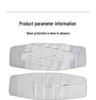 Breathable Steel Plate Lumbar Support Belt for Prolonged Sitting