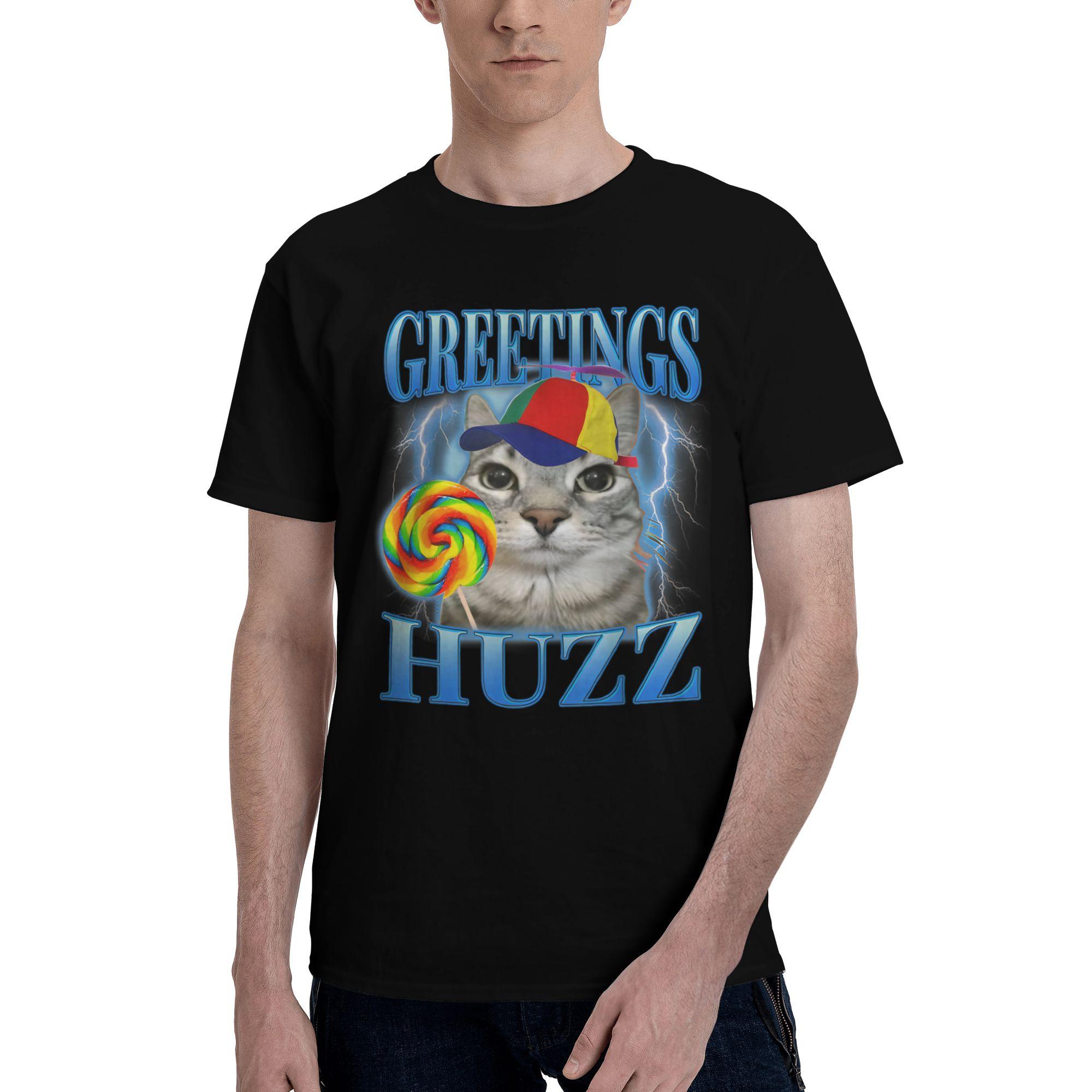 

I Commit Tax Fraud Funny Cat Meme T Shirts Pure Cotton Tee Tops Streetwear Round Neck Tshirts Fashion Short Sleeve Clothing M