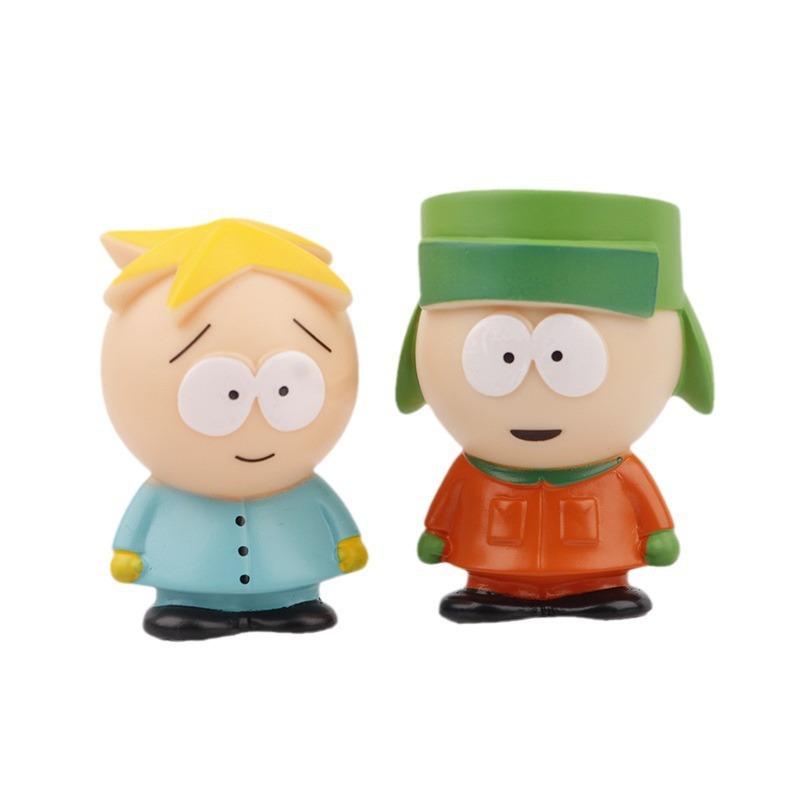 5 stk/sett South Park Anime-figurer Stick of Truth Kenny McCormick Stan Dukken Amerikansk Banddekorasjoner