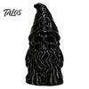 Dark Desktop Decoration 3D Printed Skeleton Gnome Figurine, Gothic Skull Goblin Statue, Spooky Durable PLA Resin Craft Ornament for Home Office