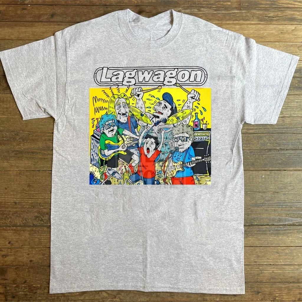 VTG Anni '90 Lagwagon Band Musica In Tour Grigio Unisex Taglie S-5XL CK691