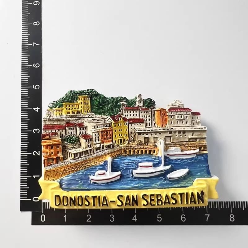 Spain Tourism Souvenirs Fridge Magnets Toledo Castillo De San Servando Valencia Bartolo Apartment Travelling Fridge Stickers