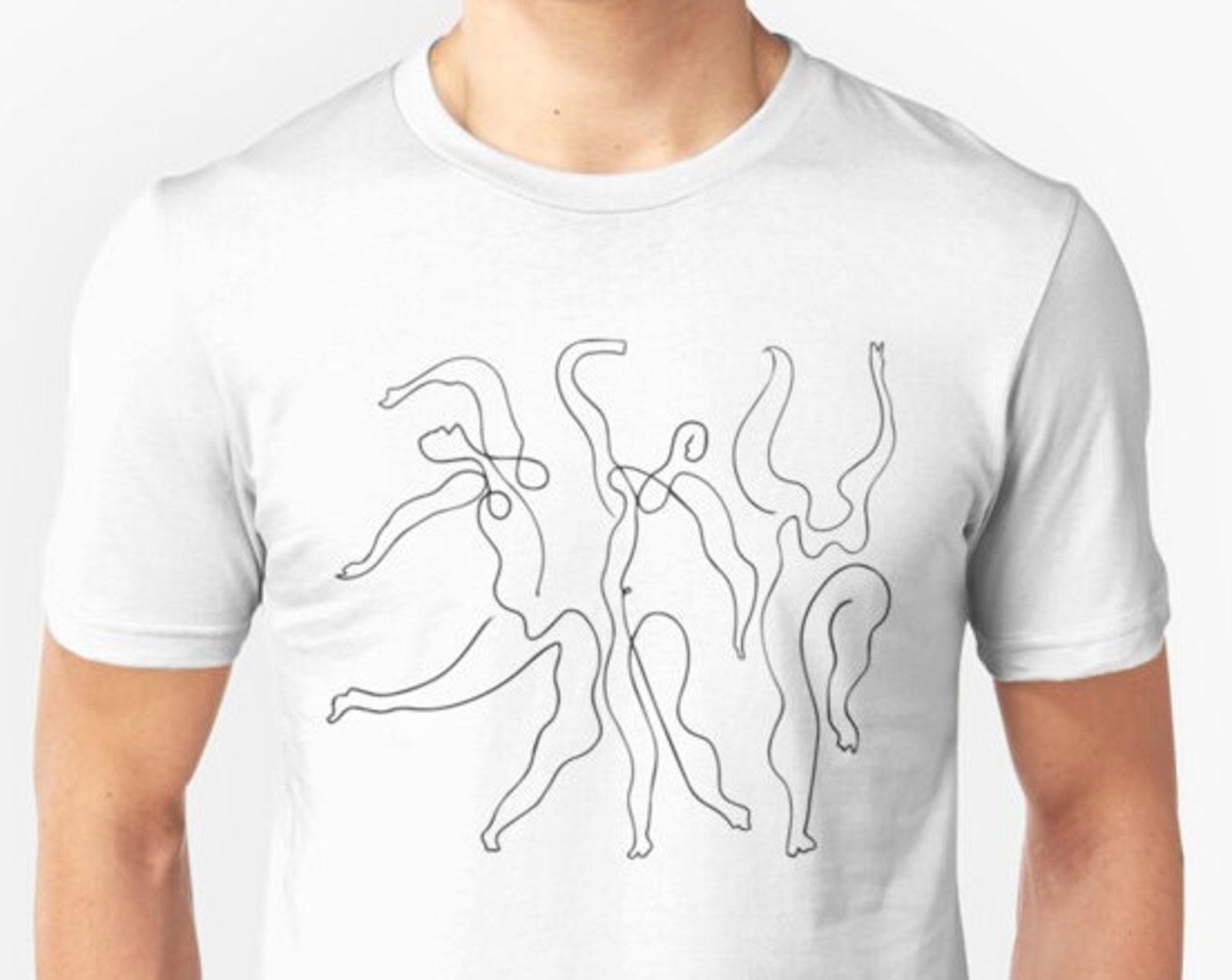 Henri Matisse Dance T-shirt: 1910 Fine Art Tee XL