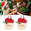2Pcs Christmas Candy Handbag Lightweight  Gift Bag for Holiday Party Decoration