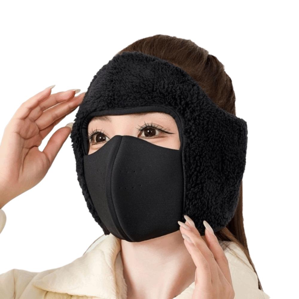 Warm Ski Mask Windproof Face Cover Fashion Ear Muffs  Outdoor Work
