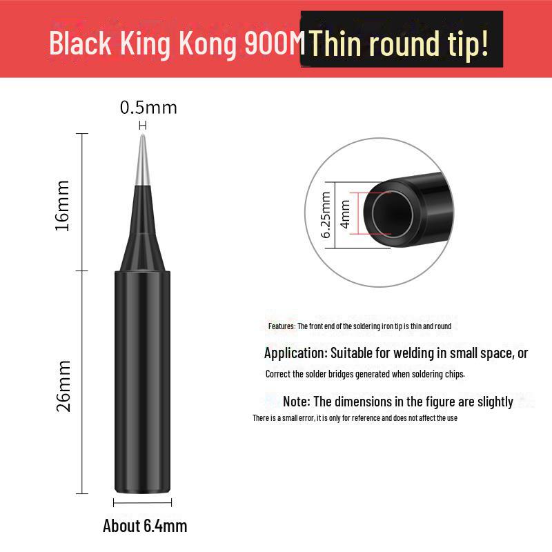

Жало паяльника - 936 Black Diamond Horseshoe Point, прочное с отличной текучестью олова