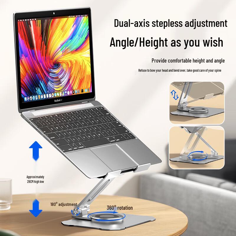 Ollymurs Adjustable & Foldable Laptop Stand