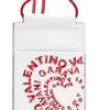 Valentino Garavani Amore Print Neck Strap Phone Bag Men Phone Bag White WY2P0-T13TSZ-CG9