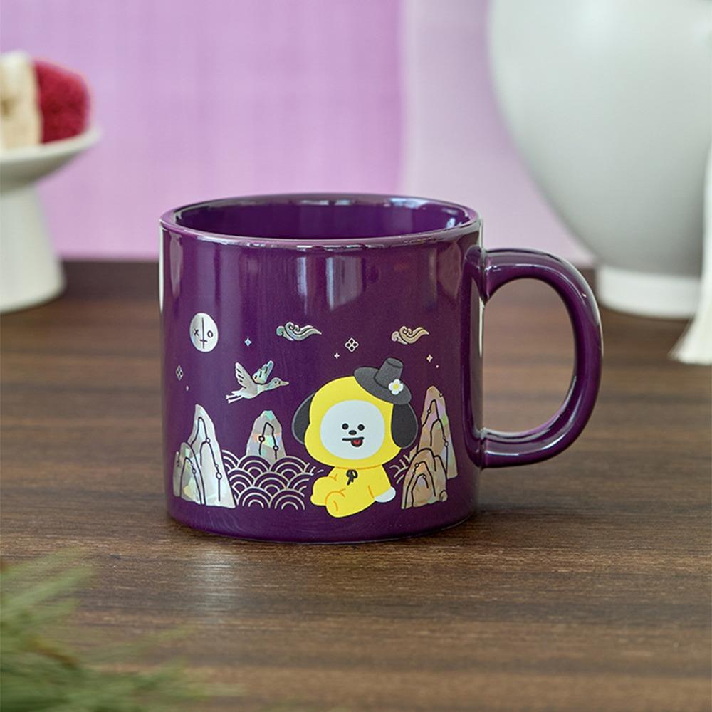 BT21 CHIMMY Premium K-Edition Mother-of-Pearl Graphic Mug (320ml)