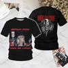 T-shirt Imprimé 3D Groupe Rock Motley Crue Hommes Femmes Mode Hip Hop Décontracté Manches Courtes Hauts T-shirts Vêtements Hommes T-shirt Enfant