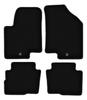 BASIC Black Velour Floor Mats For: Kia Soul I Crossover (2009-2013)