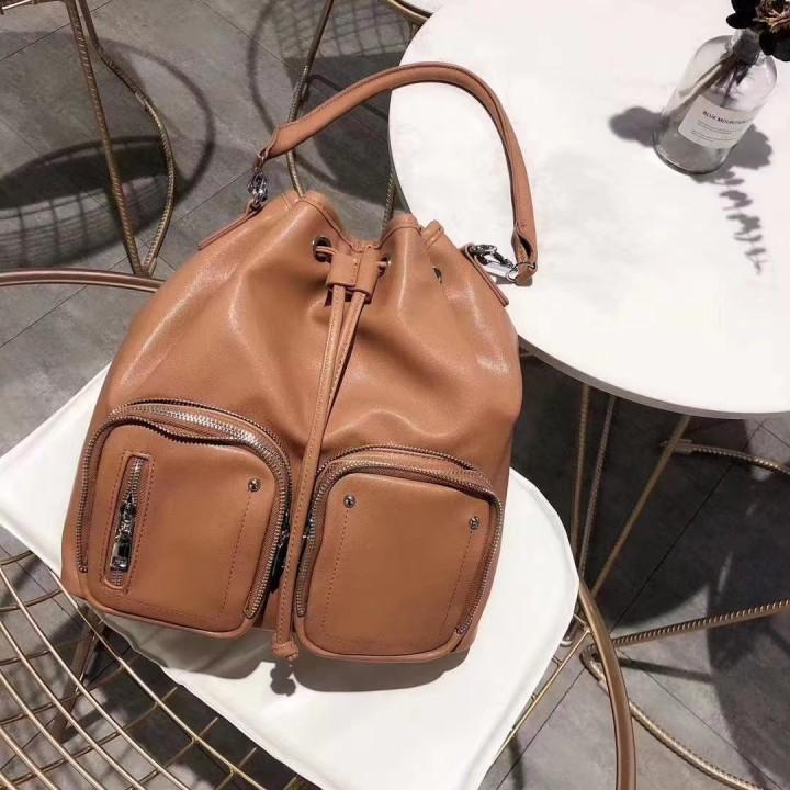 

Большая вместительная сумка через плечо для повседневной носки, простая байкерская сумка, женская сумка верблюд