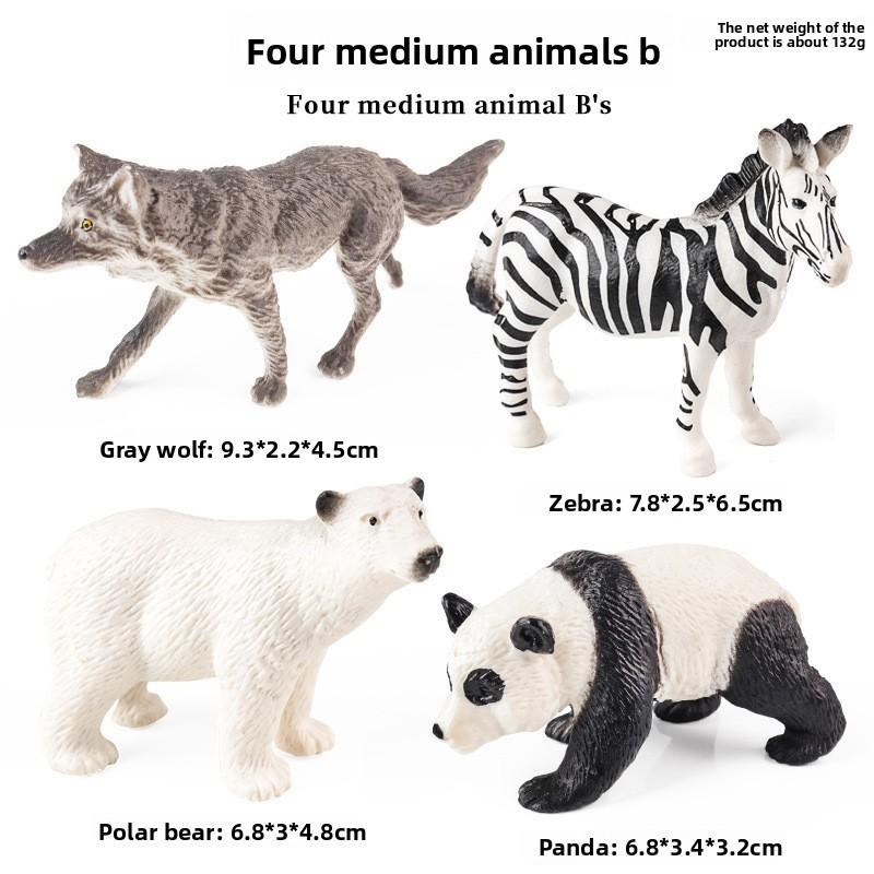 Horse Figures Animal Set With Farm And Marine Animals For Kids Learning And Play