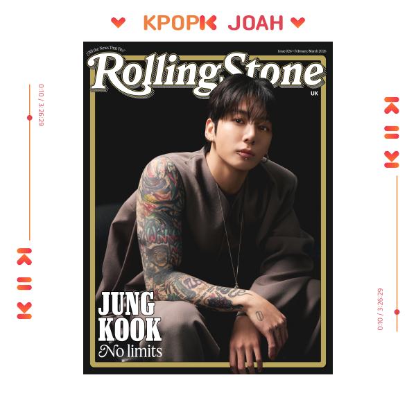 Rolling Stone UK AUSGABE 026 - COVER : JUNGKOOK von BTS