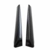 For C-HR CHR 2016-2022 Carbon Fiber 2PCS Door Window A Pillar Post Cover Trim