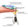 Anti-Rust Artificial Fly Fishing Lure Set Angling Gear Durable Fishing Spinner Baits Fishing Lure Metal Propeller Fishing Bait