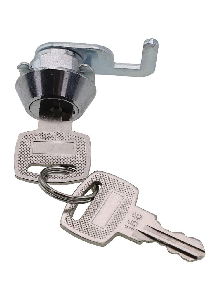 

Secure Cam Lock with Quick Clip for Cash Drawers Lockers Metal Cabinets Flight Boxes Suitable for POS Terminals China Mainland