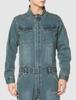 Denim Size Vintage 3L [Eyes Frontier] Men's Overalls, 17, Blue,