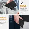 For iPhone 17 Air Leather Case with Wrist Strap Diamond Imprint Wallet Phone Cover