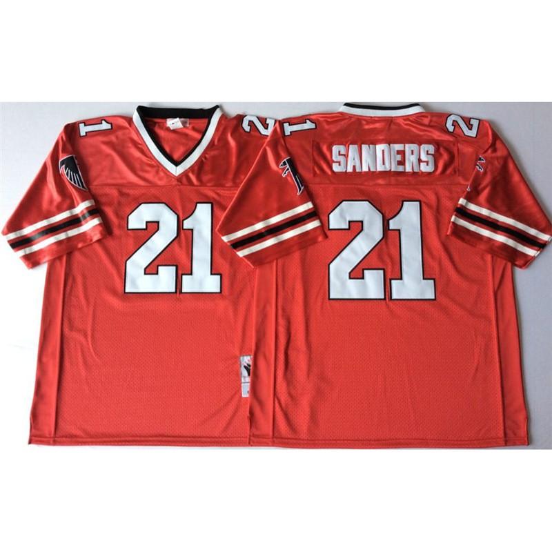 Rugby Jersey Atlanta Falcons Hall Of Fame 21 MN Retro Legend Limited Edition Unisex Cotton Blend