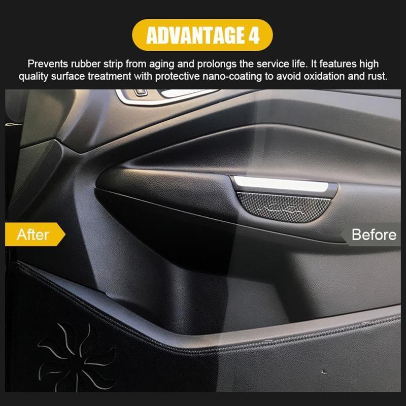 Car Plastic Trim Restorer Nano Ceramic Coating Vinyl Rubber Interior Exterior Polish Repair Kit