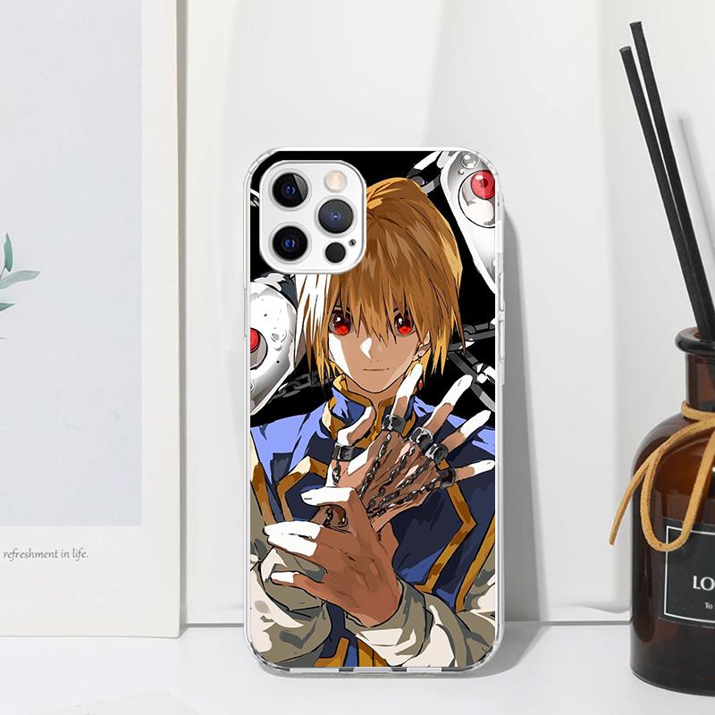 Huner X-Hunters Kurapika Phone Case For Iphone 17 Air 16 15 Plus 16E 14 Pro Max 13 Mini 12 11 7 8 SE Fundas Soft Back Cover 17 A