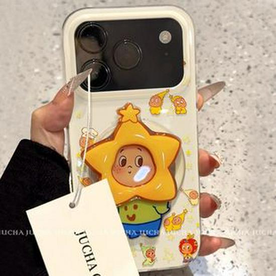 Miffy Rabbit Polka Dot Phone Case: Compatible with iPhone 15, 16 Pro Max, 17. Features a high-end, simple design.