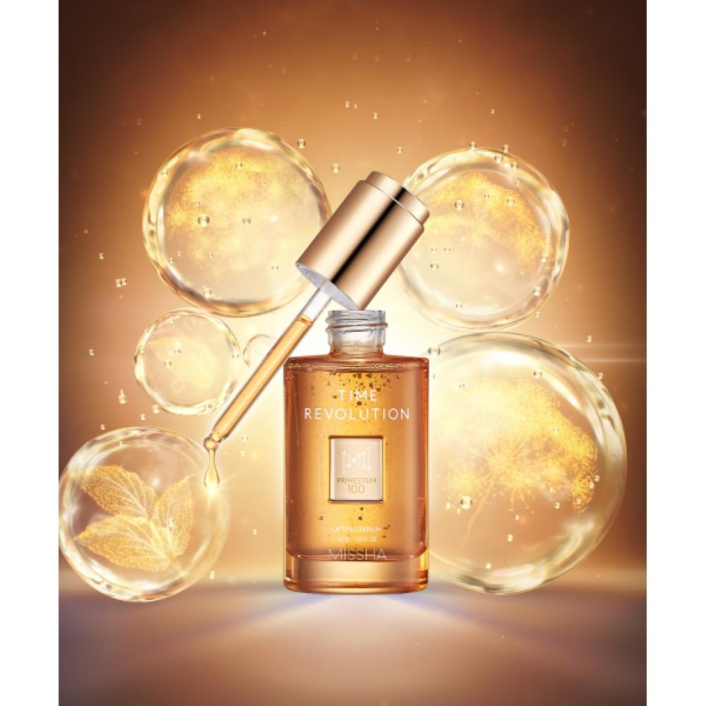 Missha Time Revolution Prime Stem 100 Lifting Serum 50ml FREE