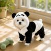 Weiche Panda-Verwandlung Hundekleidung Warme Hunde-Cosplay-Kostüme Winter-Hundekleidung Cosplay-Party