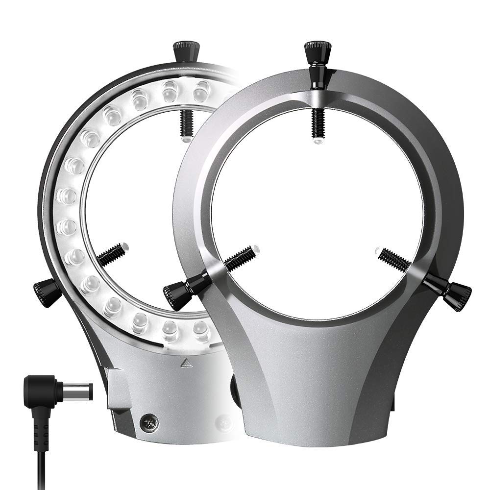 

Micronet LED Ring Light Japanese High highly durable aluminum for SIMPLE5 [Reliable Brand] brightness, dimmable, die-cast frame, microscopes,