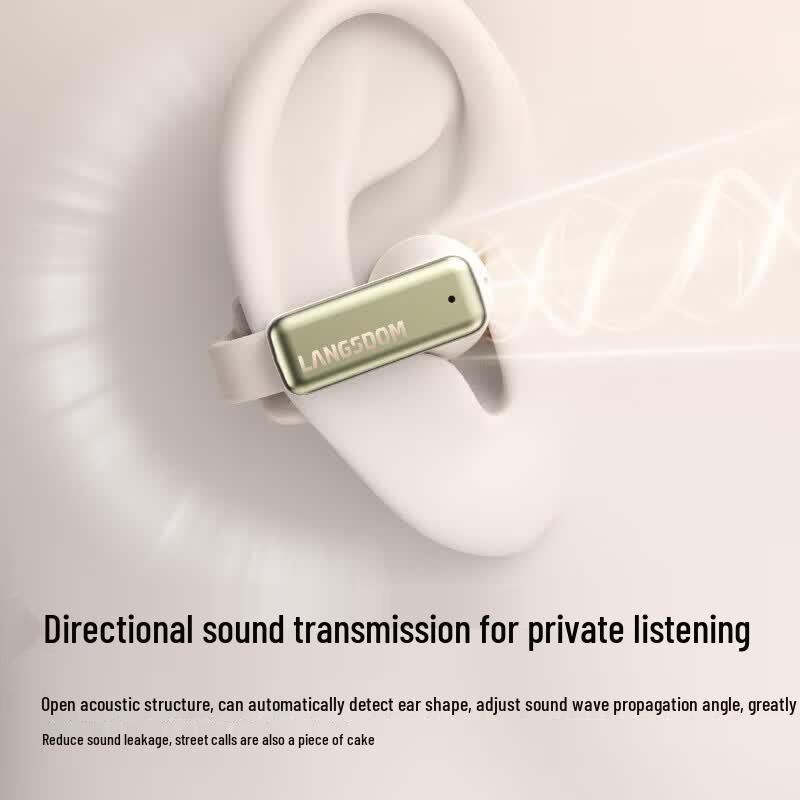 Lanston Open-Ear Clip Sports Bluetooth Headset