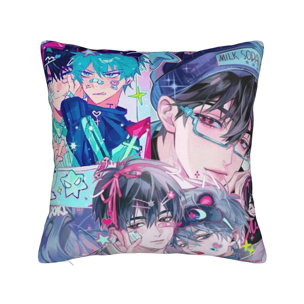 Ivti Alien Stage Anime Pillowcase Cushion Cover Decorative Luka Ivan Till Mizi Throw Pillow Case Cover Seater Drop Shipping