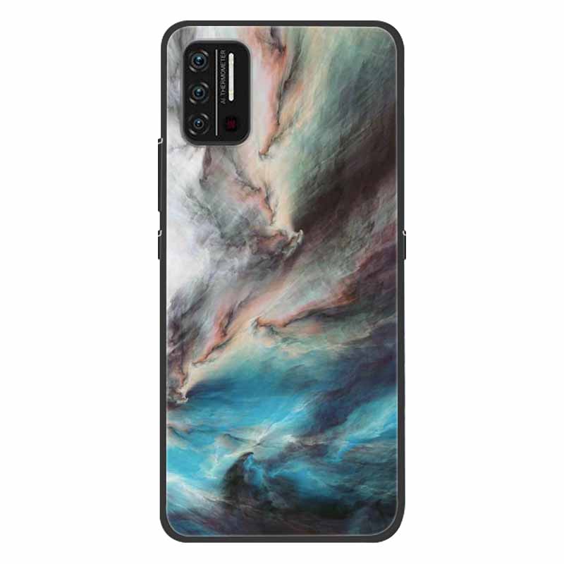 For UMIDIGI A7S Case Marble Soft Silicone Back Case for UMIDIGI A7S Phone Cover for UmidigiA7S A7 S A 7S Coque Funda Bag